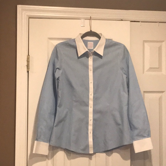 Brooks Brothers Tops - Brooks Brothers Blue Striped Button Down Shirt.